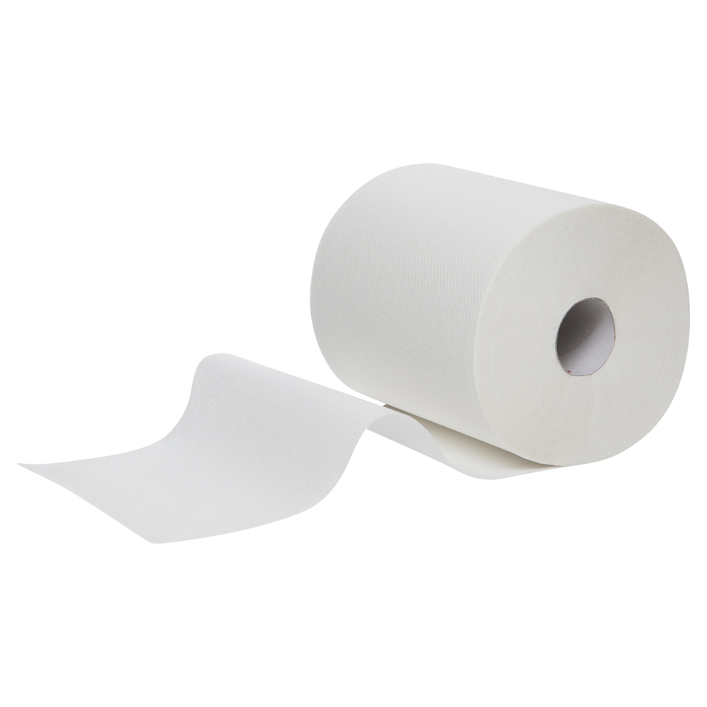 SCOTT® Roll Towel (4419), White Roll, 16 Rolls / Case, 100m / Roll (1,200m) - S050058503