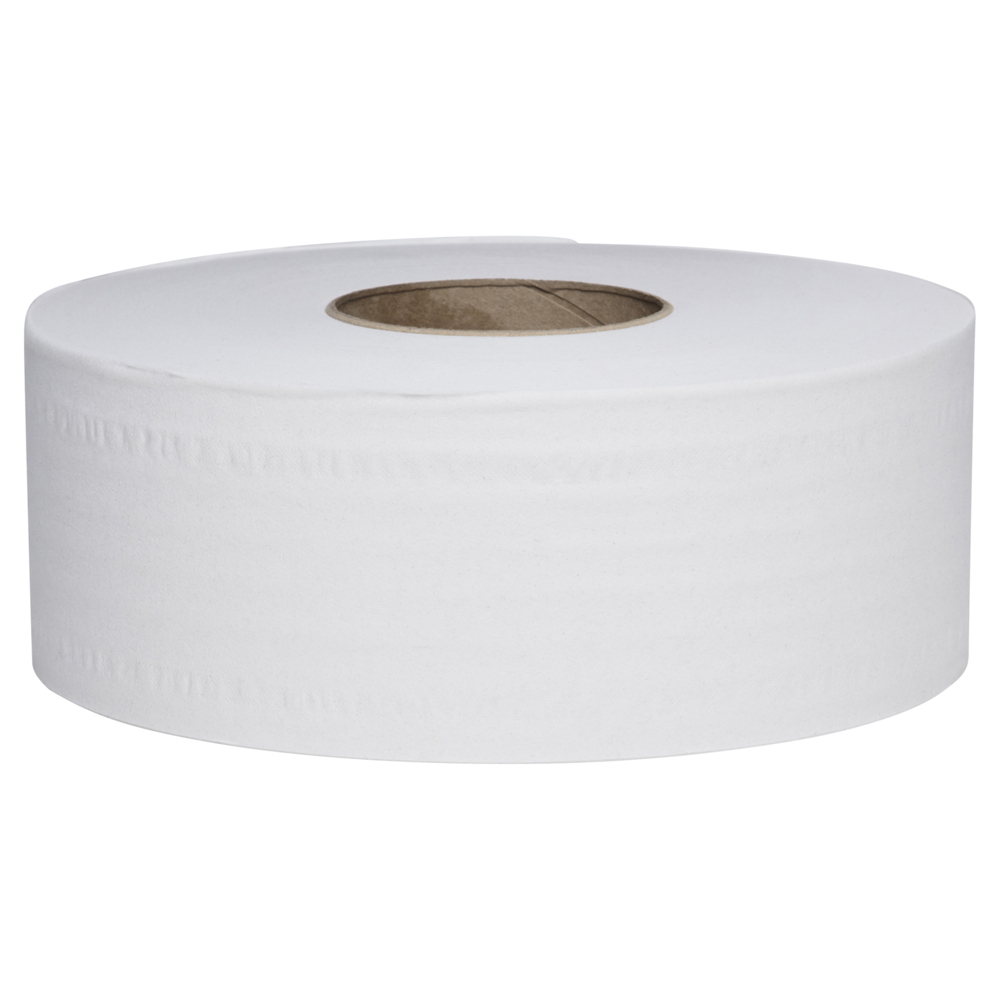 SCOTT ESSENTIAL® Jumbo Roll Toilet Tissue (38004), 2 ply, 8 Rolls / Case, 300m / Roll (2,400m) - S055587432