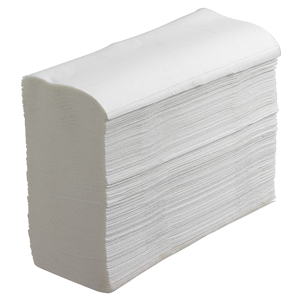 KLEENEX® Optimum Hand Towels (4456), Folded Paper Hand Towels, 20 Packs / Case, 120 Paper Towels / Pack (2,400 Towels) - S053328913