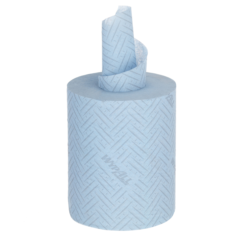WYPALL® L10 Food & Hygiene Wiping Paper (6223), 1 Ply, 6 Centrepull Rolls / Case, 430 Paper Wipes / Roll (2,580 total) - S058925675